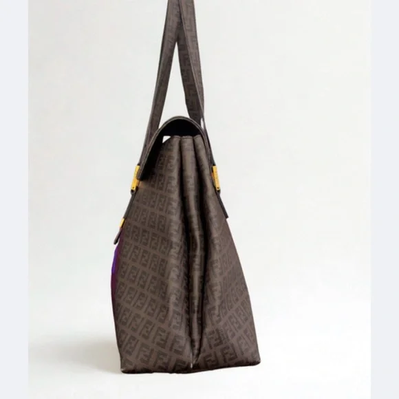 Fendi Brown Mama Baguette - Picture 4 of 8